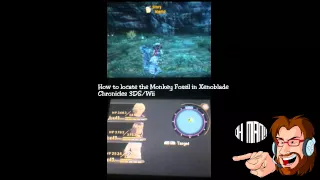 A simple to reach spot for Monkey Fossil in Xenoblade Chronicles