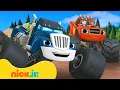 Lagu Blaze | ¡Blaze y Crusher: Carreras y Misiones Geniales! 🚗🔥 | 3 HORAS | Nick Jr. en Español