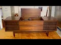 Restoring a Graduate 1968 GE Stereo Console Record Player Model 711g