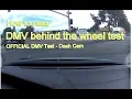 Actual DMV Behind the Wheel Test - NO STRESS