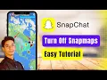 How to Turn Off the Snapchat Map