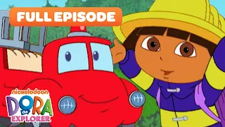 Dora Becomes a Firefighter FULL EPISODE Rojo the Fire Truck Dora the Explorer
