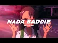 Download Lagu NADA BADDIE \