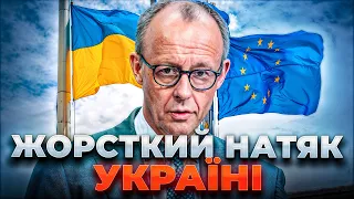 Мерц назвав ціну миру в Україні та вступу до ЄС: ефір Ранок.LIVE - 285x160