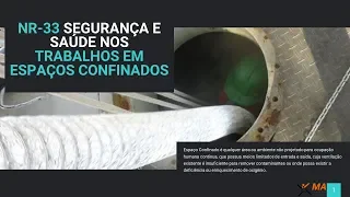 Aula de Resgate em Espaço Confinado - curso de resgate em altura - NR33 SUPERVISOR  -  (Live #11).