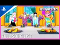 Just Dance 2022 - Full Song List PS5 PS4