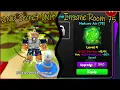 2ND Secret Unit Insane Room 75 AWS2 Anime Warriors Simulator 2