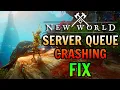 New World Queue Error Crash FIX Server Updates
