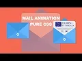 MAIL ANIMATION USING PURE CSS NO Javascript