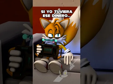 Tails quiere una waifu 😱 #tails #sonic #uzi #murderdrones #shorts