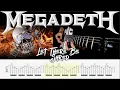 Megadeth - Let There Be Shred Guitar Cover W/Solos + Tabs