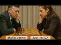 Lagu Anatoly Karpov vs Judit Polgar ◉ Match (Active), Budapest 1998 - Rapid Chess Clash