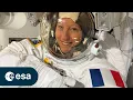 Sophie Adenot s first spacewalk U S Spacewalk 97 broadcast