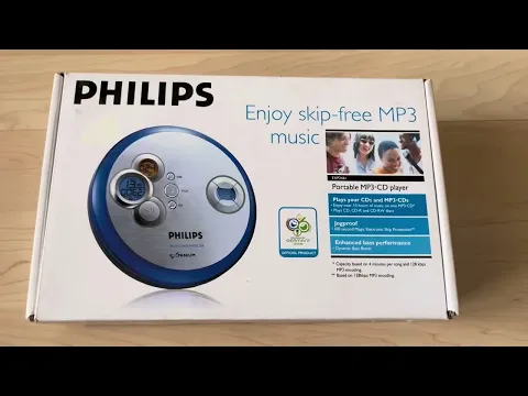 Download MP3 WOW! Unboxing Philips EXP2461 cd player mp3 compact device