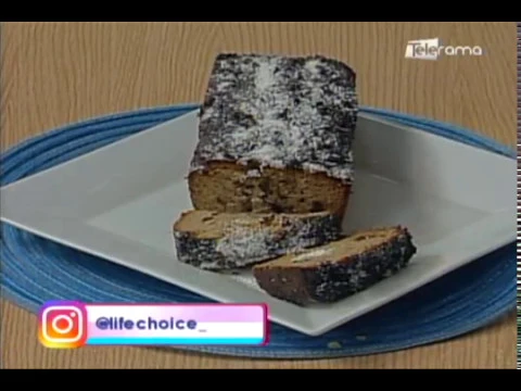 Cake de banana y chocolate 