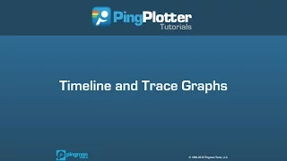 Timeline and Trace Graphs in PingPlotter