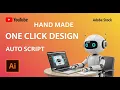 One-Click Illustrator Script for Beginners Handmade Vector Design Auto Generator