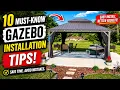 The Biggest Mistakes People Make Installing a Purple Leaf Gazebo