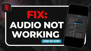 How to Fix Netflix Not Working 2026 No Sound Sync Issue Fix