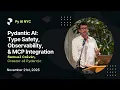 Building Type-Safe AI Agents with Pydantic AI Logfire and FastMCP Py AI NYC