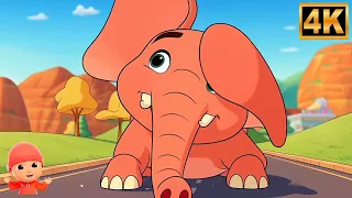 Ek Mota Hathi, एक मोटा हाथी, Hindi Rhymes and A Big Elephant Song