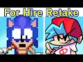 Download Lagu Friday Night Funkin' VS Dorkly Sonic For Hire | Funkin' for Hire Retake [FANMADE DEMO] (FNF Mod)