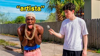 busqué artistas desconocidos para producir una canción