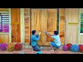 Lagu After 2 days of struggling, DAU \u0026 PHIN completed a super beautiful wooden main door