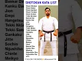 Download Lagu 26 SHOTOKAN KARATE KATA LIST NAMES AND DETAILS #karate #shotokankarate #karatesir
