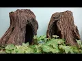 Fake Bark Made 2 Different Ways Part 1