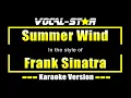 Summer Wind Karaoke | Frank Sinatra Karaoke Version