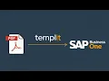 Import PDF invoices into SAP Business One automatically templit