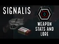 Signalis All Weapons Complete Stats and Lore