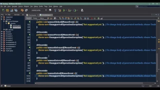 Java GUI - Drawing colored line using MouseListener