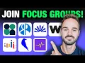 8 BEST Paid Focus Groups To Make Money Honest Look - Results Not Guaranteed