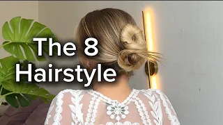 VIRAL Figure 8 Hairstyle That Looks SO EXPENSIVE 😍 EASY Trend Tutorial