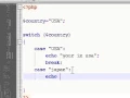 PHP Tutorial 6 Switch statement
