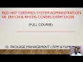 10 Red Hat Linux RHCSA V8 EX200 - Package Management RPM YUM