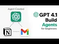How To Build AI Agents With ChatGPT GPT 4 1