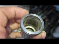Removing injector cups on volvo d13 engine