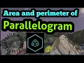 Area and perimeter of parallelogram Python file I E Imagine Eyes