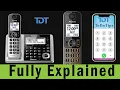 Download Lagu How to use Panasonic DECT 6 KX-TG175C Cordless Answering System Phone with Link2Cell Bluetooth