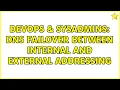 DevOps SysAdmins DNS failover between internal and external addressing