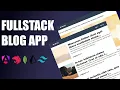 Build Full Stack Blog Website Nestjs Angular17 Tailwind Prisma Mongodb