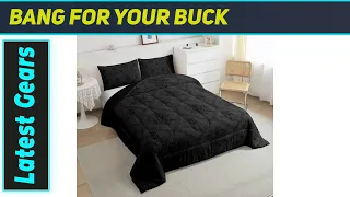 Feelyou Gothic Comforter Set Gothic Glam for Your Bedroom