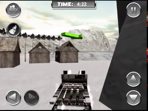 Snow Dog Sledding Simulator 3D screenshot