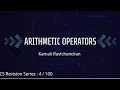 04 Arithmetic Operators in Python