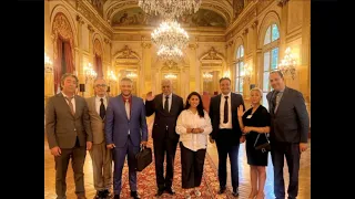فرحات مهني على رأس وفد من الماك في ضيافة البرلمان الفرنسي 