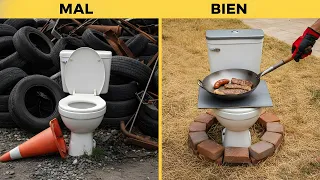 Parrillas con cosas viejas que nunca hubieras imaginado 🔥