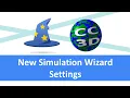 New Simulation Wizard Settings - CompuCell3D
